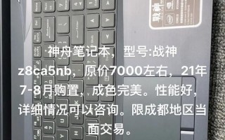 神舟战神Z8CT7NA换屏教程（一步步教你如何更换神舟战神Z8CT7NA的屏幕）