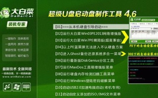 大白菜安装到U盘教程（轻松将大白菜系统安装到U盘，让你随身携带自己的个人操作系统）