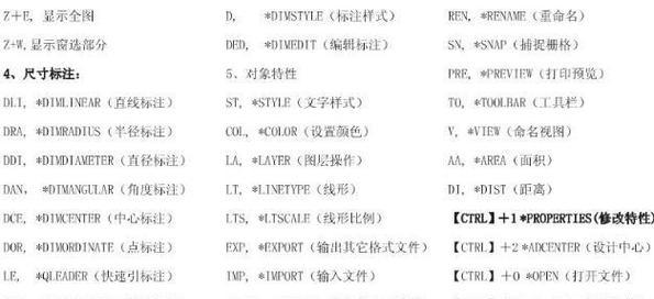 CAD命令栏的使用技巧（提高工作效率的快捷键和）-第3张图片-星耀数码