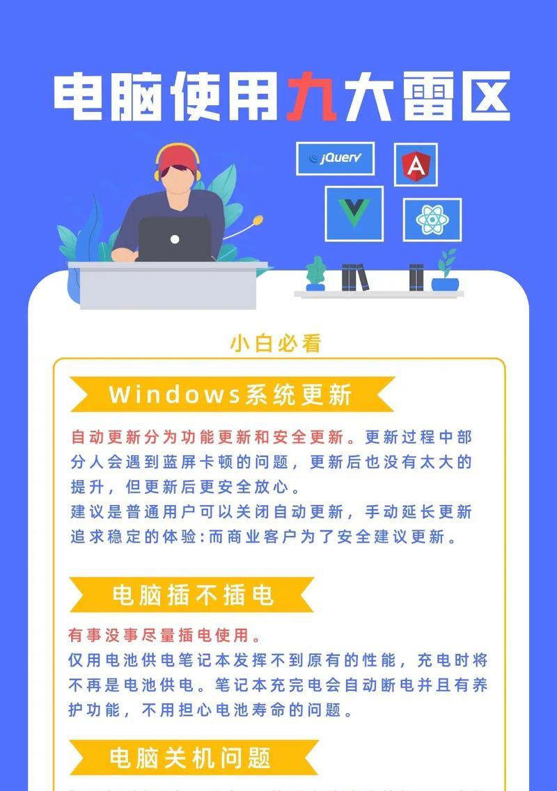 电脑工作的错误习惯及其危害（警惕不良电脑使用习惯，保护视力和健康）-第2张图片-星耀数码