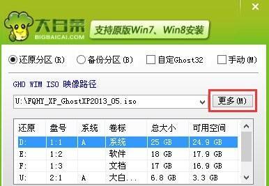 大白菜优盘win8装机教程（使用大白菜优盘制作U盘启动盘安装win8系统）-第1张图片-星耀数码