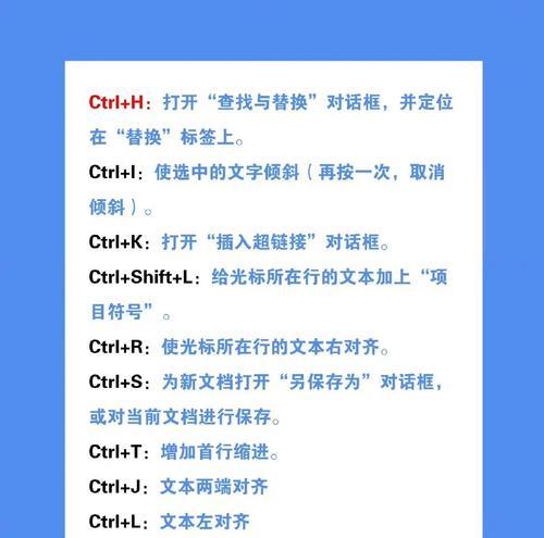 Word键教程（掌握Word键操作，轻松高效完成文档任务）-第3张图片-星耀数码